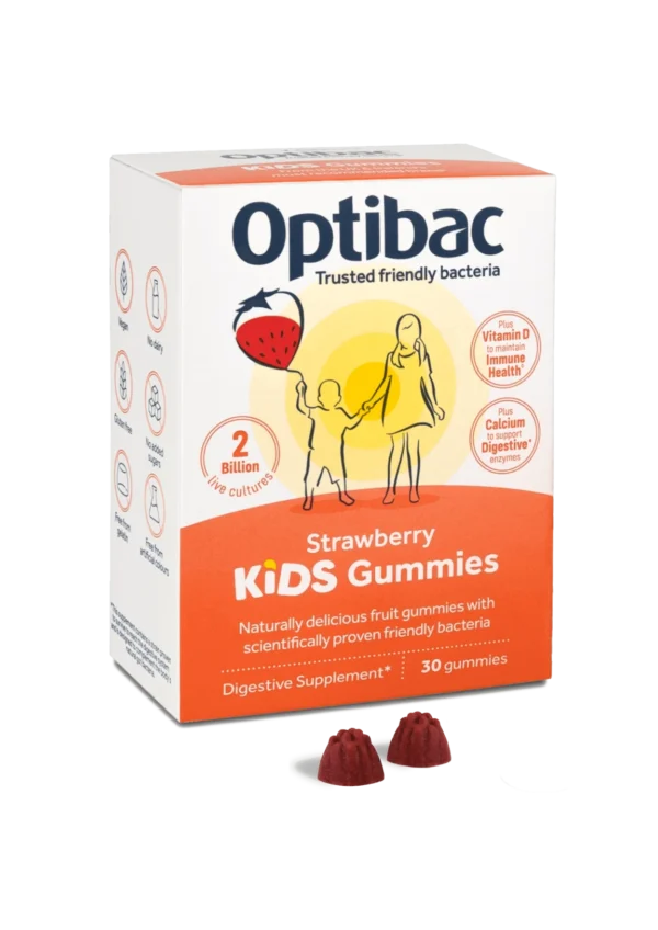 Optibac Kids Gummies — дитячі желейки з пробіотиками 30 порцій