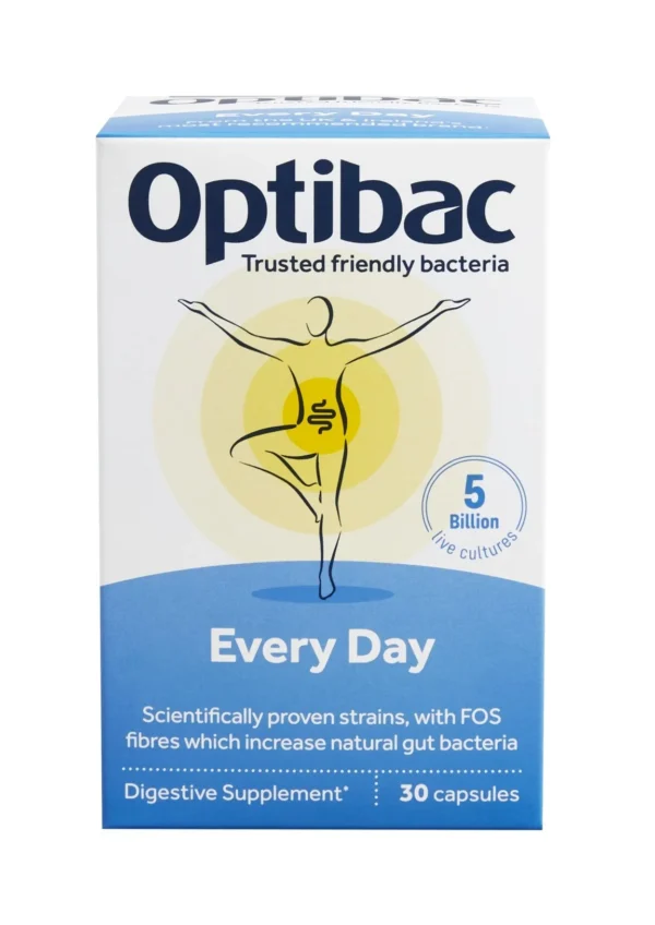 Optibac Every Day — пробіотик з пребіотиком для щоденного використання - 30 капсул
