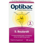 Optibac Saccharomyces Boulardii — пробіотичні дріжджі Буларді - 40 капсул