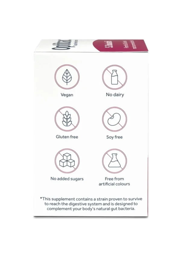 Optibac Saccharomyces Boulardii — пробіотичні дріжджі Буларді - 16 капсул