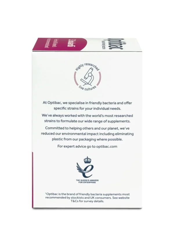 Optibac Saccharomyces Boulardii — пробіотичні дріжджі Буларді - 16 капсул