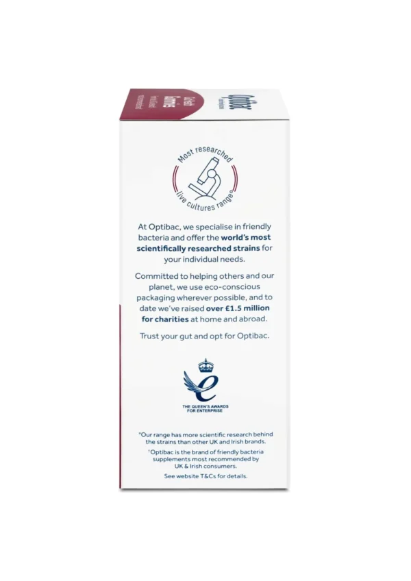 Optibac Gut Health Gummies — жилейки для здорового кишківника 30 порцій