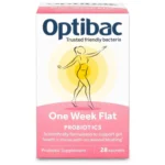 Optibac One Week Flat — пробіотик з пребіотиком при вздутті - 28 саше