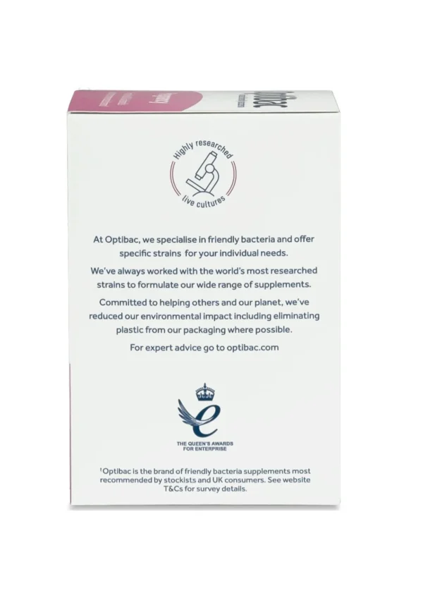 Optibac Pregnancy — пробіотик з пребіотиком для вагітних 30 капсул