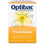 Optibac Travel Abroad — пробіотики для комфортних подорожей 20 капсул