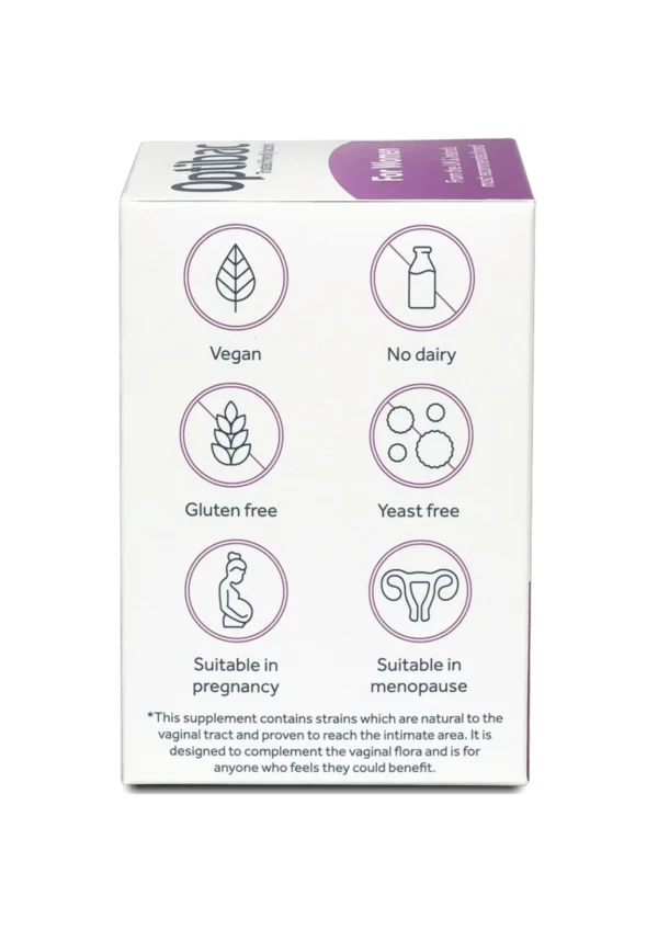 Optibac For Women — пробіотик для жінок - 30 капсул