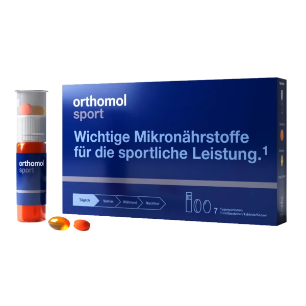 Orthomol Sport — вітамінно-мінеральний комплекс для спортсменів - 7 днів