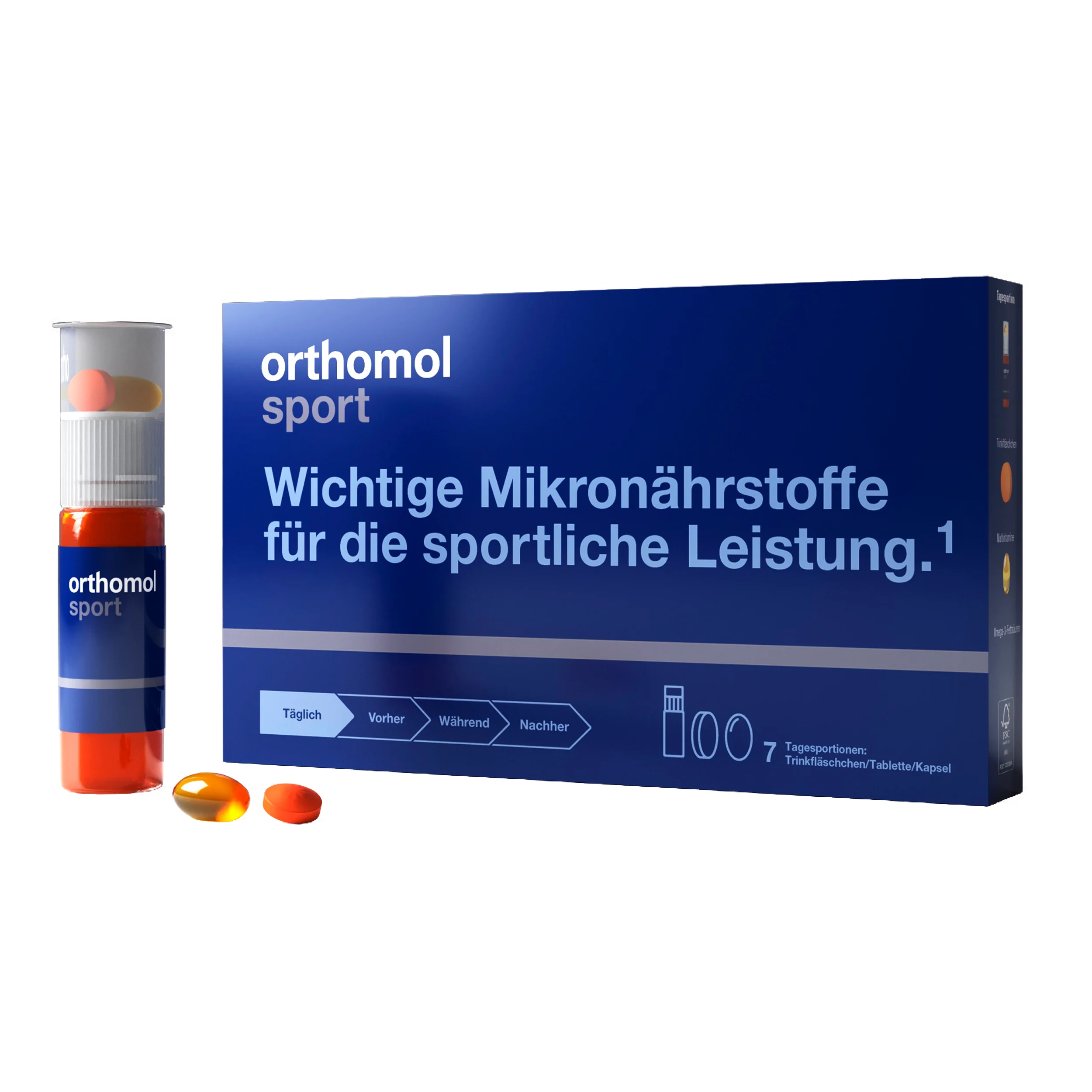 Orthomol Sport — вітамінно-мінеральний комплекс для спортсменів - 7 днів