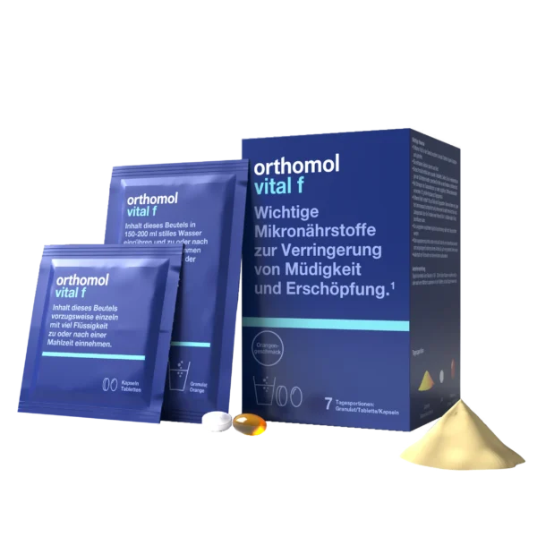 Orthomol Vital F — комплекс для жінок гранули цитрус - 7 днів