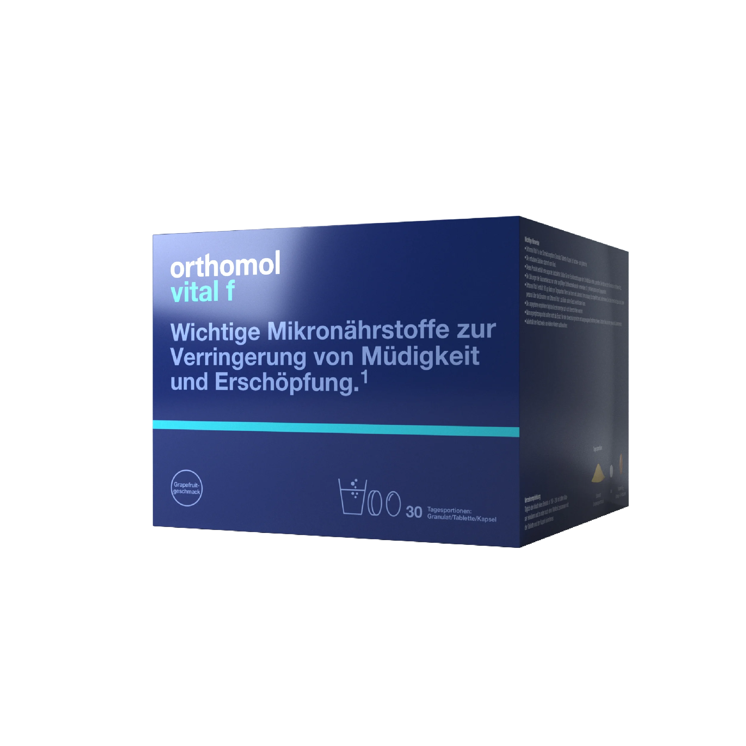 Orthomol Vital F — комплекс для жінок гранули грейпфрут 30 пакетиків