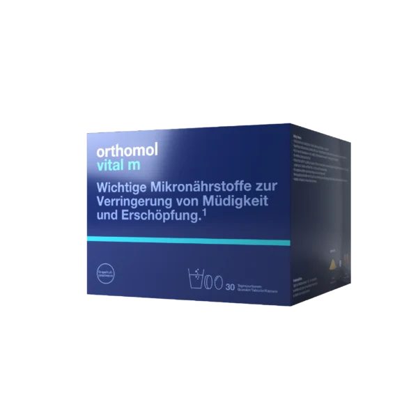 Orthomol Vital M — комплекс для чоловіків гранули грейпфрут 30 пакетиків