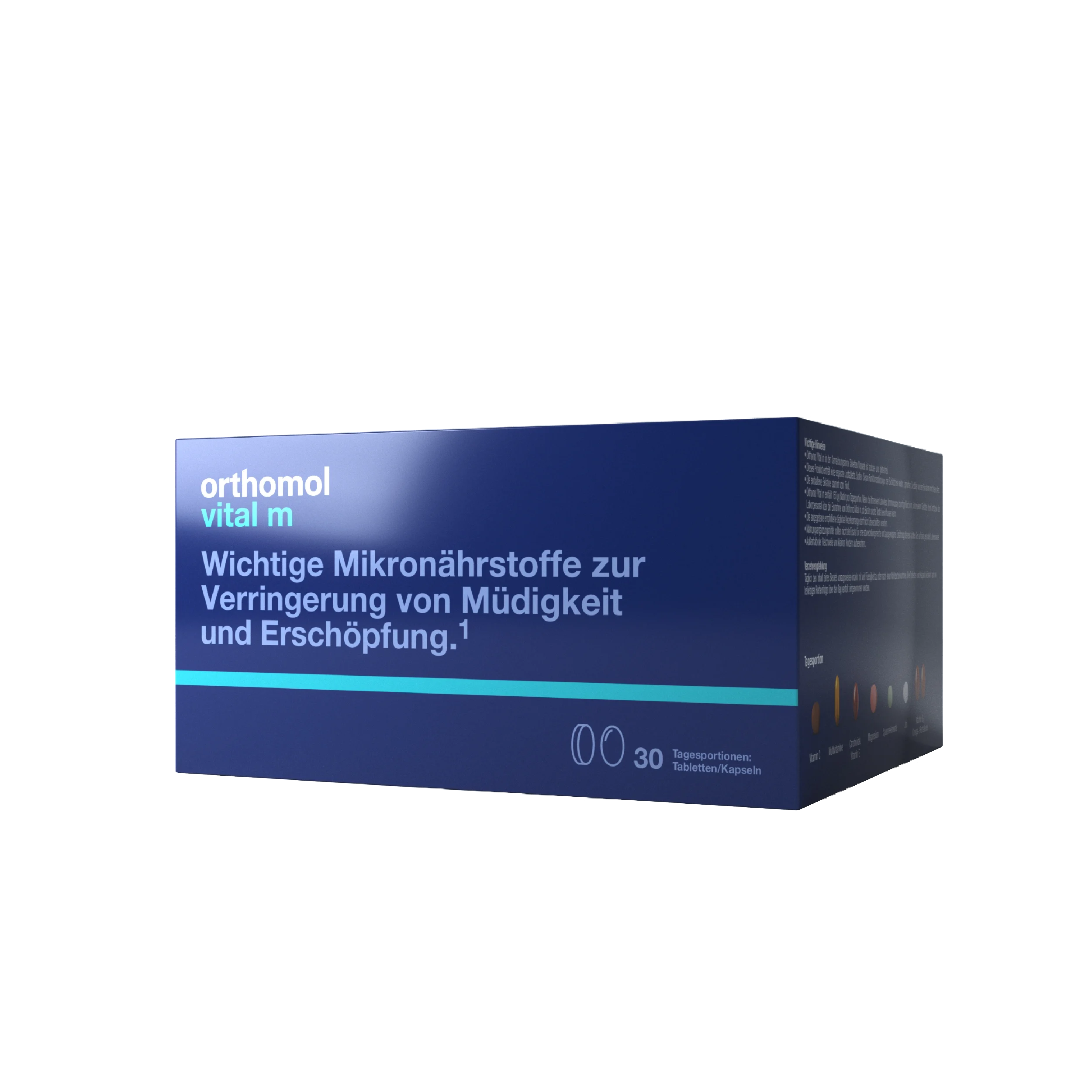 Orthomol Vital M — комплекс для чоловіків капсули-таблетки 30 пакетиків