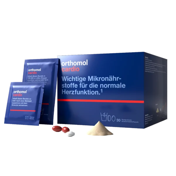 Orthomol Cardio — комплекс гранули-капсули-таблетки 30 пакетиків