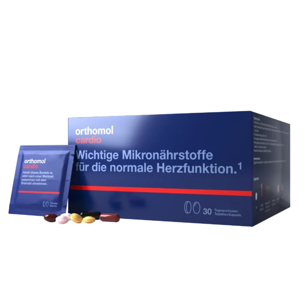 Orthomol Cardio — вітамінний комплекс капсули 30 пакетиків