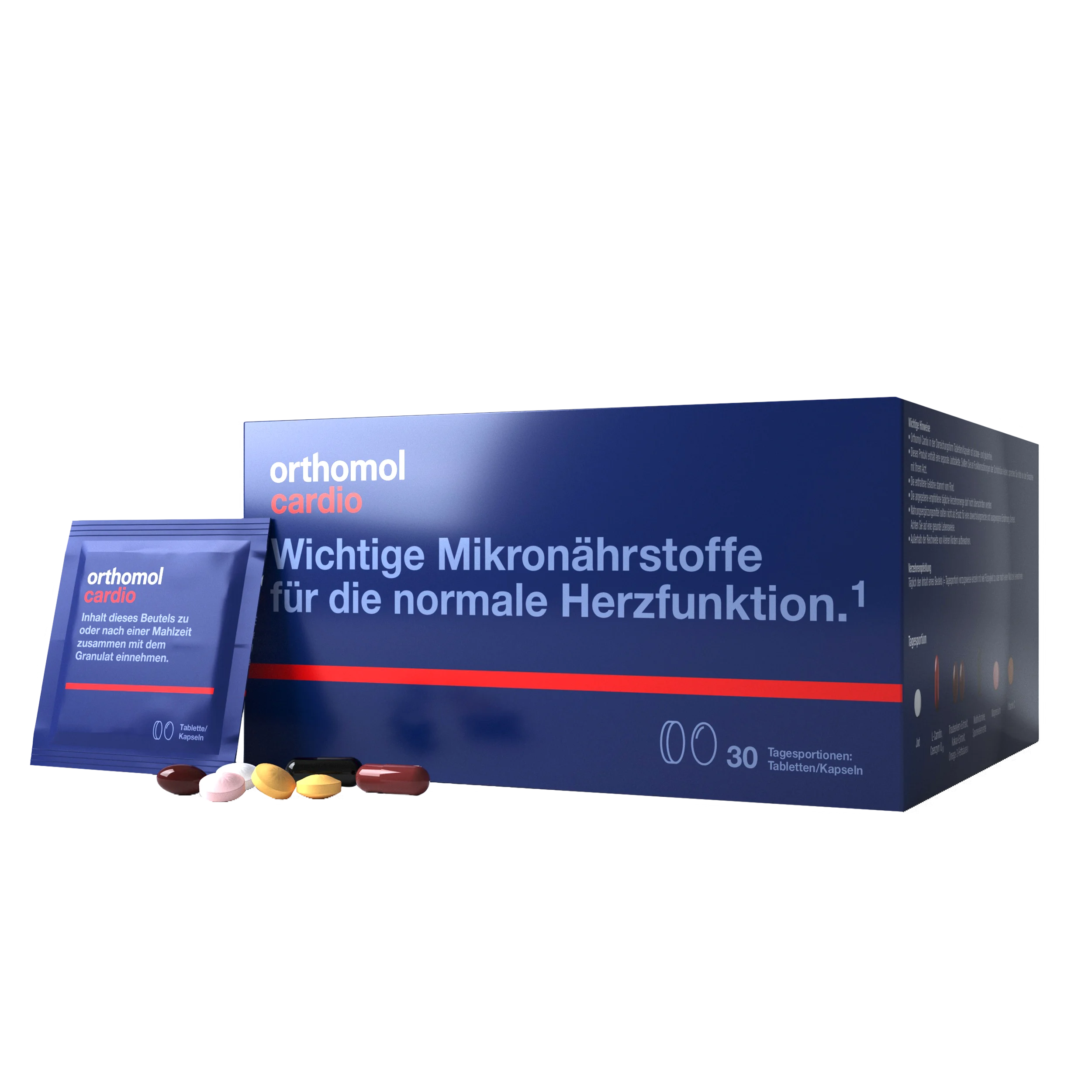 Orthomol Cardio — вітамінний комплекс капсули 30 пакетиків