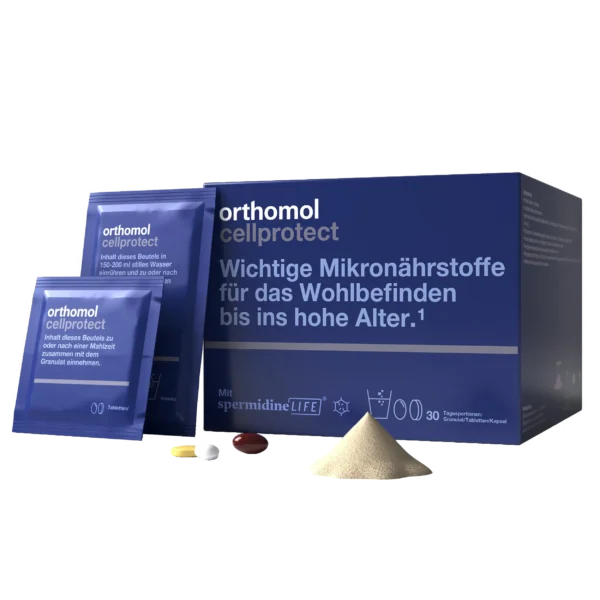 Orthomol Cellprotect — вітамінно-мінеральний комплекс 30 пакетиків