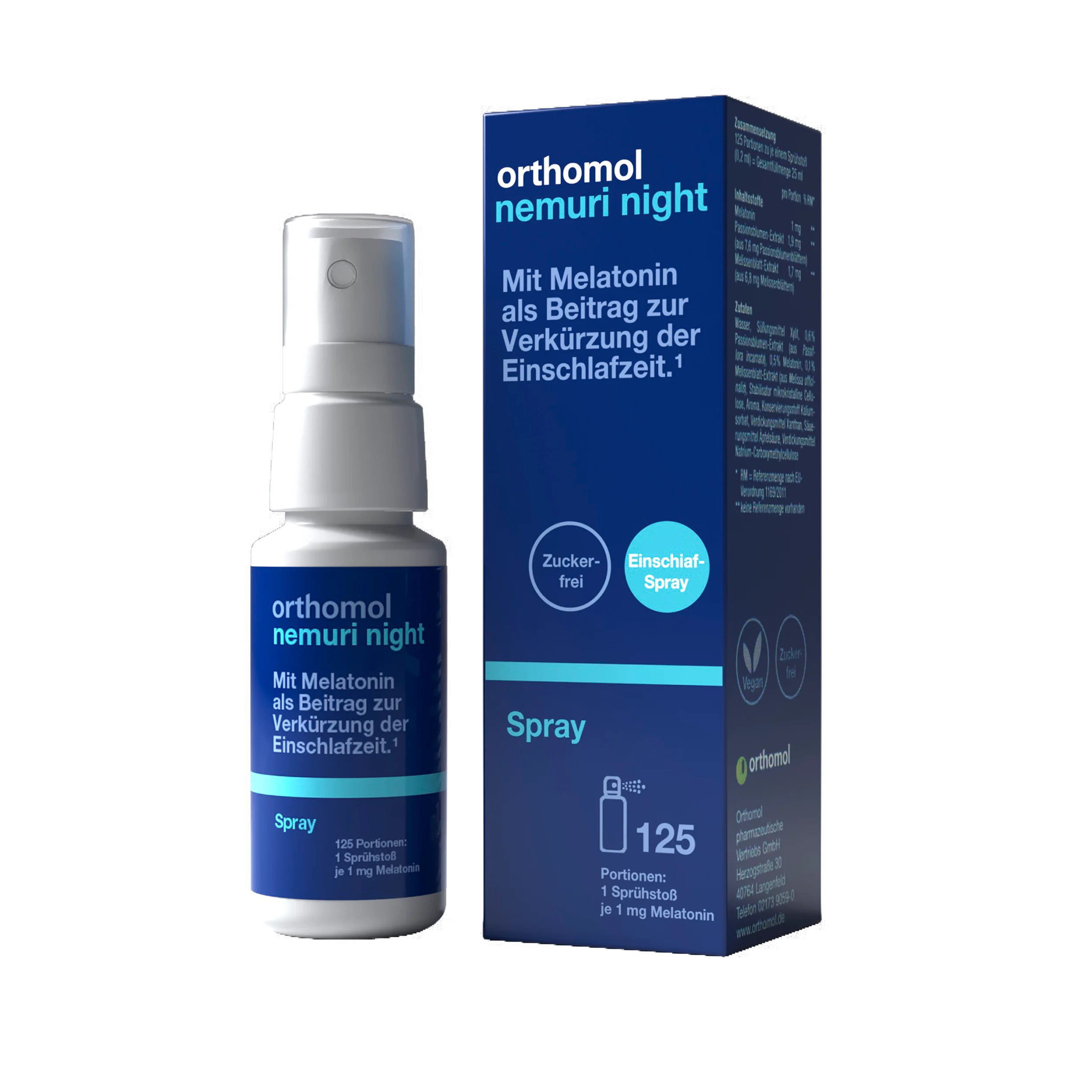 Orthomol Nemuri night — спрей 25 мл