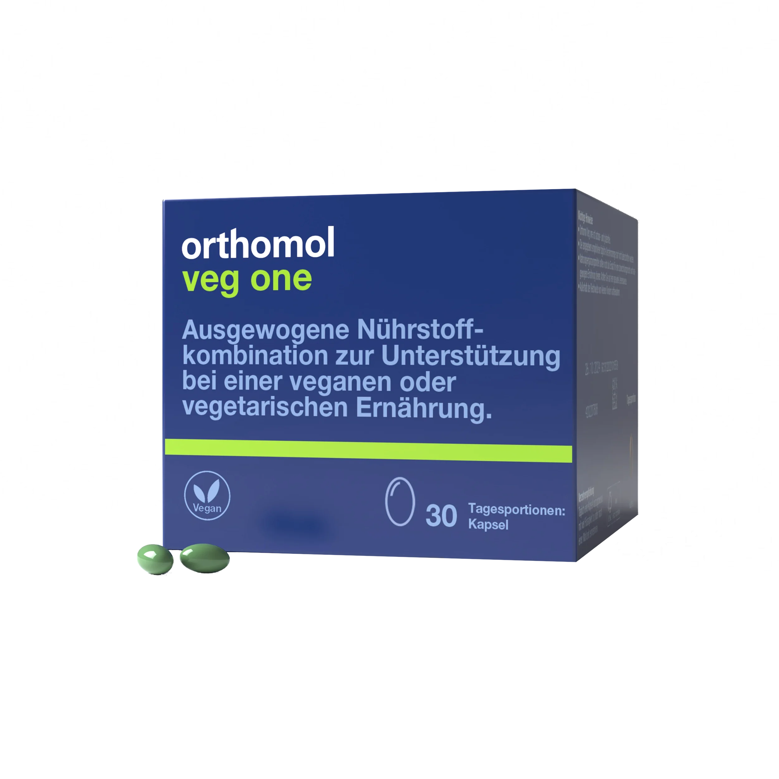Orthomol Veg One — вітамінно-мінеральний комплекс для веганів 30 капсул
