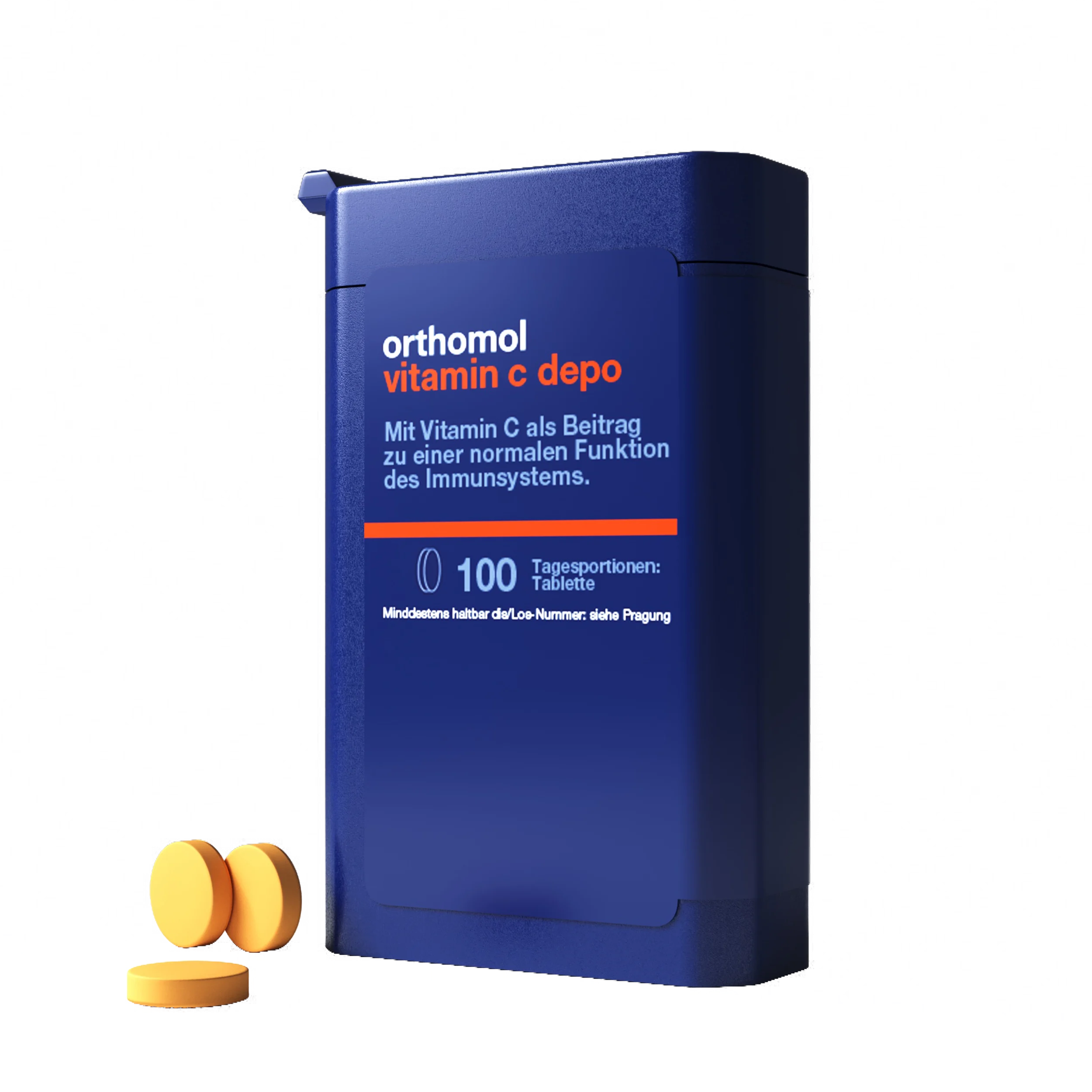 Orthomol Vitamin C depo — полівітамін 100 таблеток