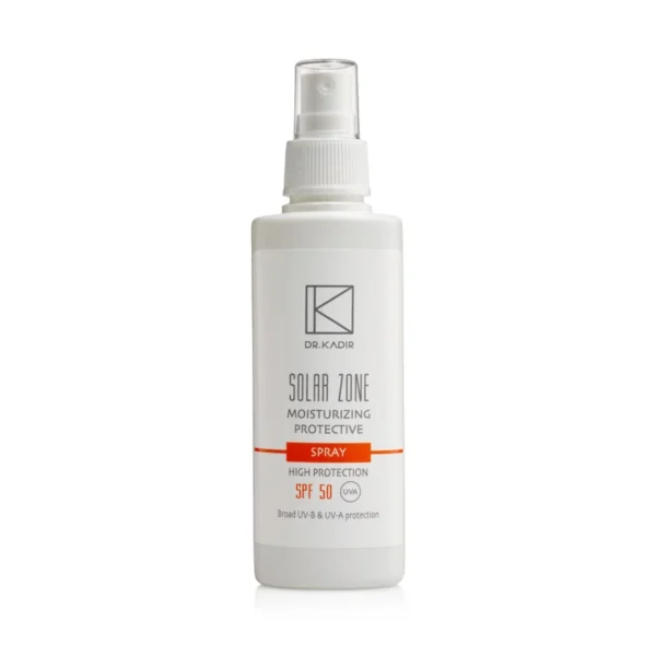 Dr. Kadir Solar Zone Moisturizing Protective Spray SPF 50+ — зволожуючий сонцезахисний спрей spf 50+ 125 мл