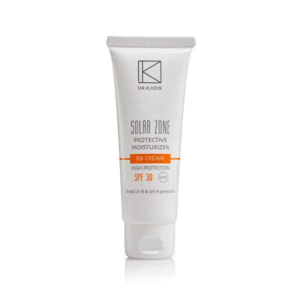 Dr. Kadir Solar Zone Moisturizing Protective BB Cream SPF 30+ — сонцезахисний зволожуючий вв-крем з тоном spf 30+ 75 мл