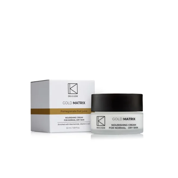 Dr. Kadir Gold Matrix Moisturizing Cream for Normal and Dry Skin — зволожуючий крем для нормальної та сухої шкіри 50 мл