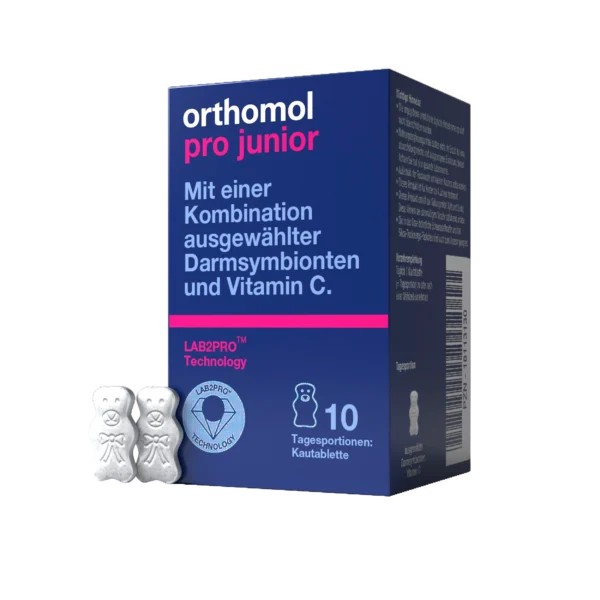 Orthomol Pro Junior — жувальні таблетки для дітей - 10 днів