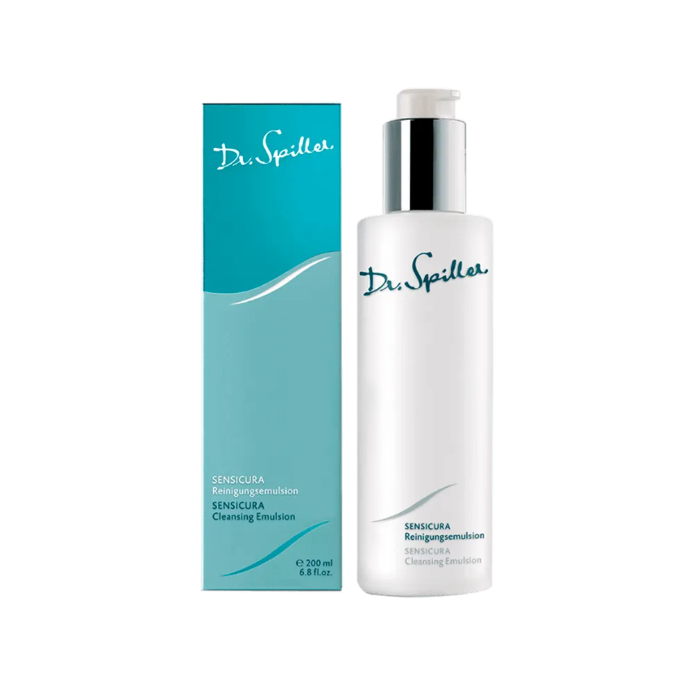 Dr. Spiller Sensicura Cleansing Emulsion — очищуюча емульсія для чутливої та гіперчутливої шкіри 200 мл