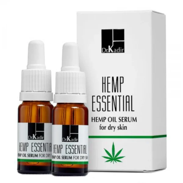 Dr. Kadir Hemp Oil Serum for Dry Skin — масло-сироватка з екстрактом канабісу для сухої шкіри 2 х 10 мл