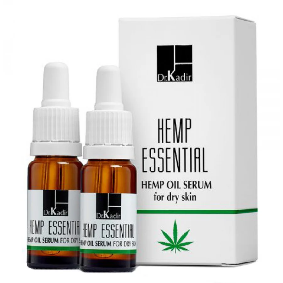Dr. Kadir Hemp Oil Serum for Dry Skin — масло-сироватка з екстрактом канабісу для сухої шкіри 2 х 10 мл