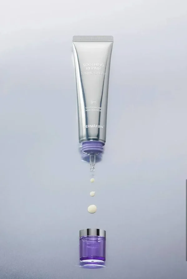 Dermafirm Soothing Repair Toning Cream — тонізуючий крем з глутатіоном та бакучіолом 50 мл