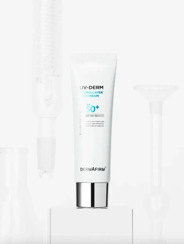 Dermafirm UV-Derm Hydro Layer Sun SPF50 — сонцезахисний крем на хімічних фільтрах 50 мл