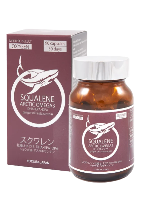 Youtsuba Squalene And Arctic Omega3 — преміальний комплекс 90 капсул