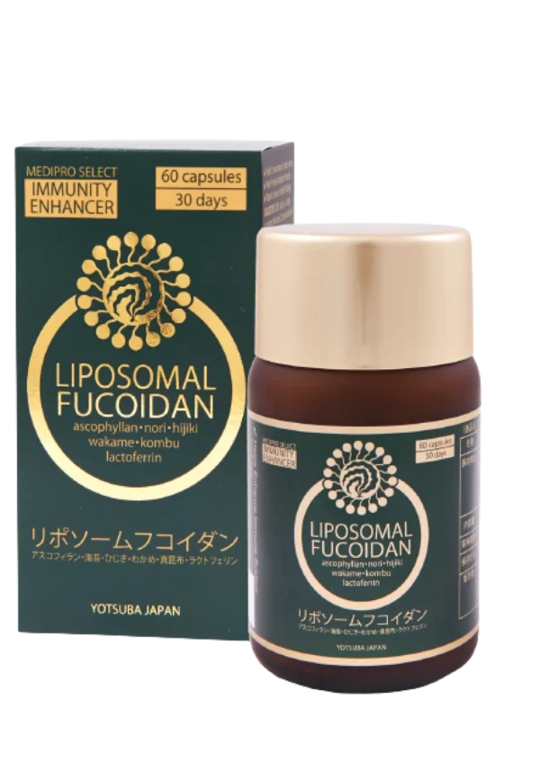 Youtsuba Liposomal Fucoidan — посилення імунітету 60 капсул