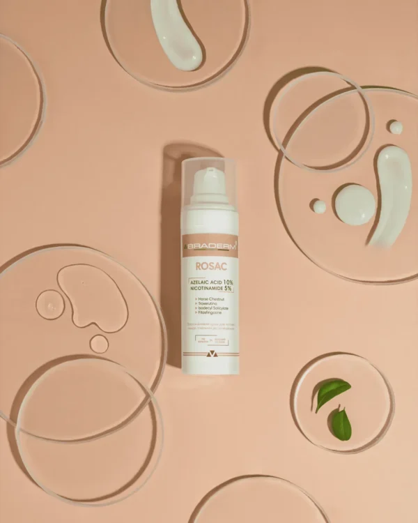 Braderm Rosac Cream — заспокійливий крем для чутливої шкіри 30 мл