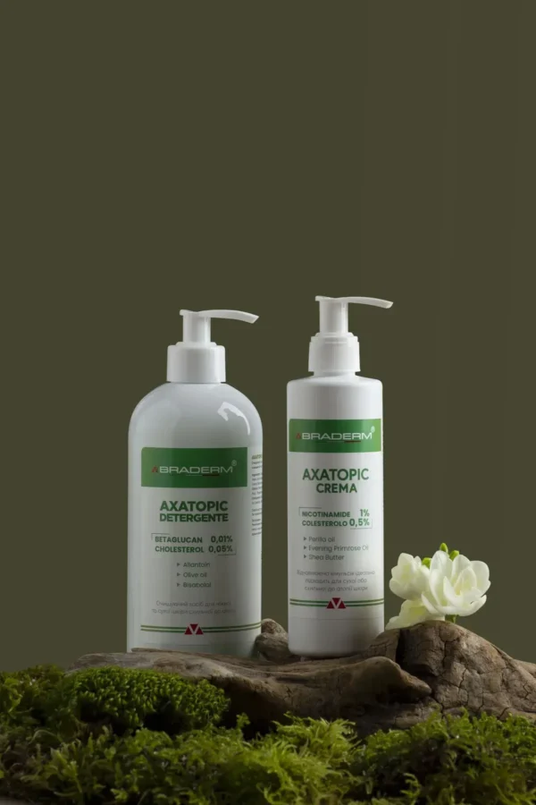 Braderm Axatopic Cream — зволожуюча емульсія з керамідами 250 мл