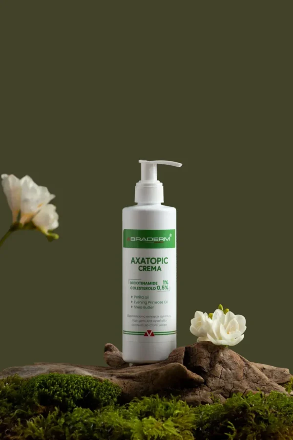 Braderm Axatopic Cream — зволожуюча емульсія з керамідами 250 мл